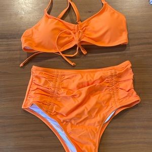 NWT orange bikini size medium